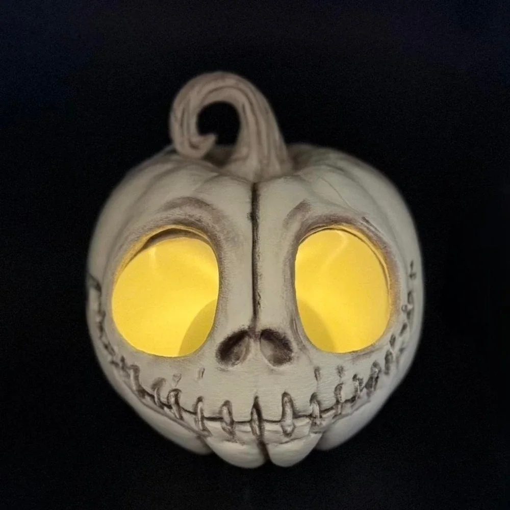 3D‎ Skeleton Tea Light Decor, 3D Printed, Hand Painted, NEW